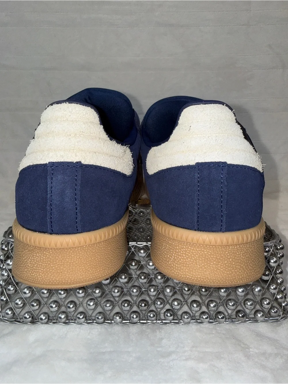 Adidas Samba XLG Navy Suede Sneakers Men’s 11.5 Women’s 12.5 JQ2885 NWT